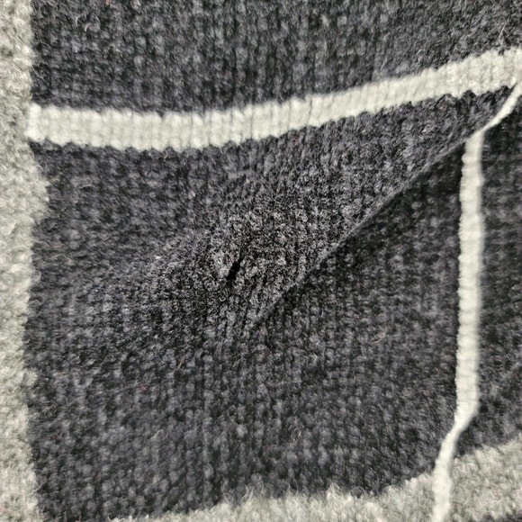 Dockers Sweater Mens Large Black Plaid wool Vintage Long Sleeve Grandpacore - Picture 5 of 12